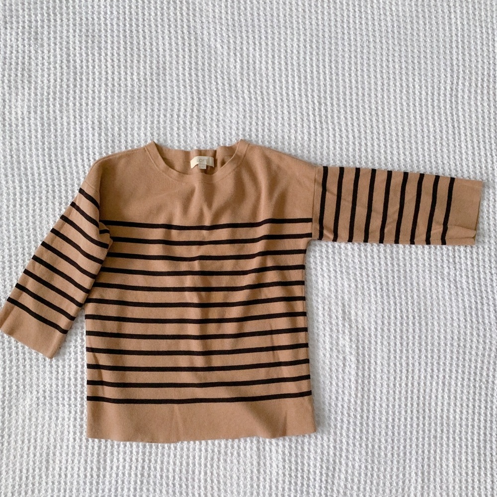 Petal back sweater